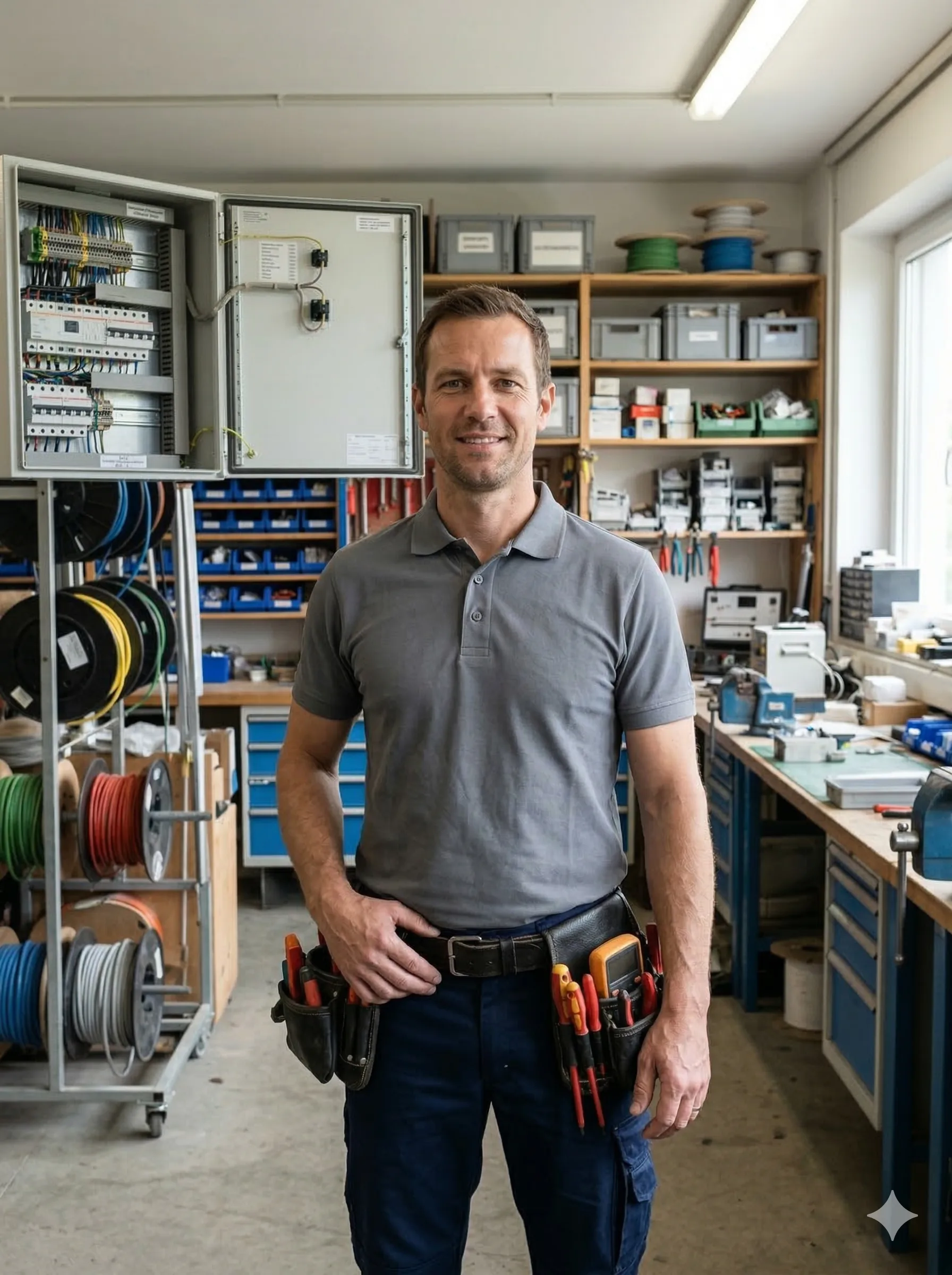 Stefan Weber, Elektromeister